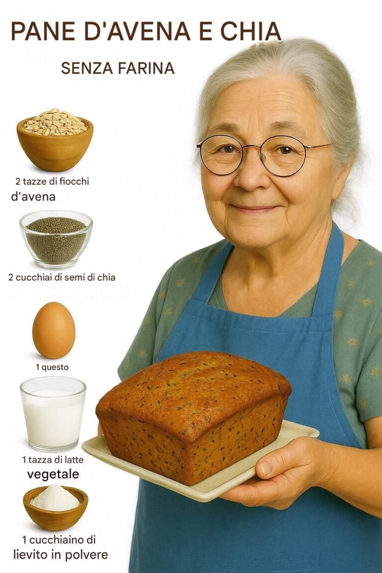 Bellissimo questo pane d’avena e semi di chia senza farina È leggero, nutriente e ricco di fibre e proteine!