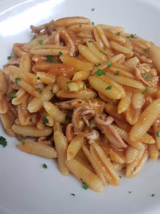 Gnocchetti sardi con totani