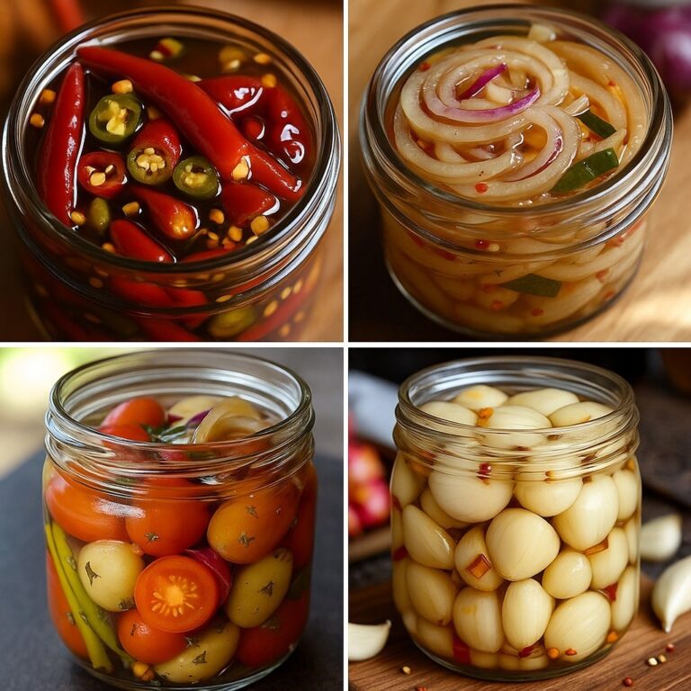 Vi do 4 ottime ricette segrete per i sottaceti