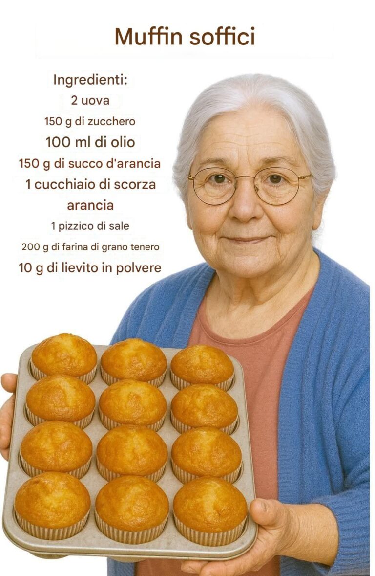 muffin soffici all’arancia