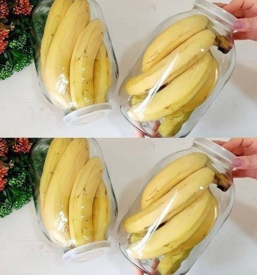 Le banane non si rovinano in pochi giorni; con questo metodo