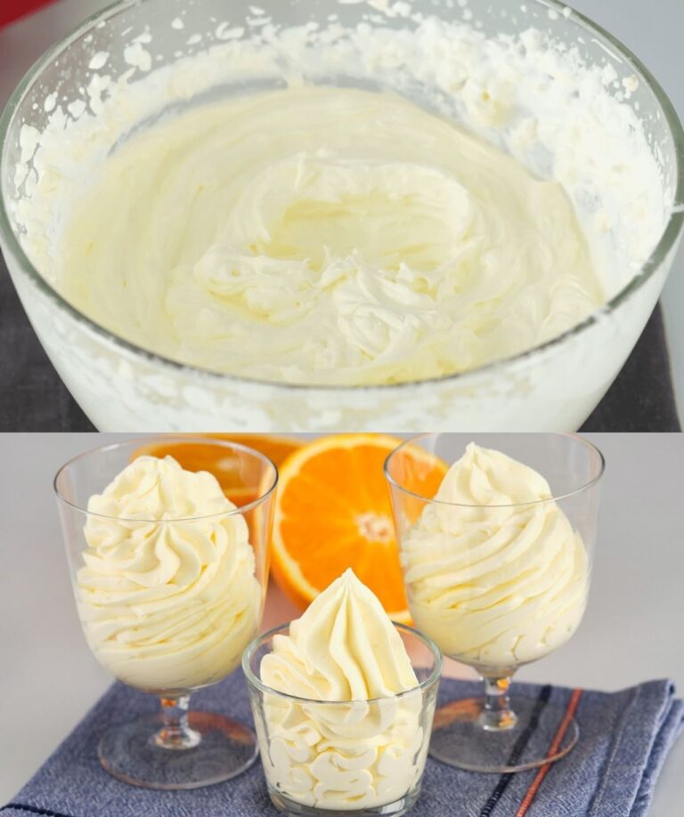 Crema all'arancia natalizia preparata in 3 minuti