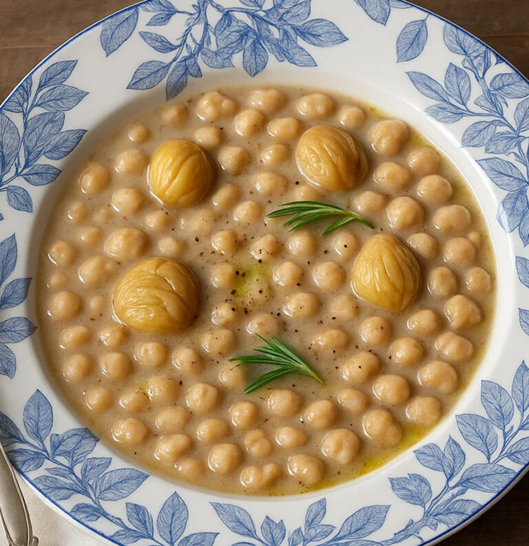 Zuppa di castagne e ceci: la ricetta autunnale gustosa e ricca di benefici