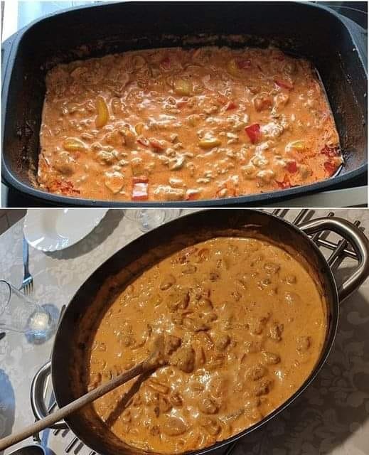 Pentola della Mafia cucinata velocemente, è veloce e ha un sapore delizioso