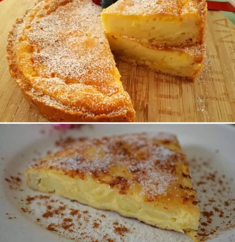 Dolce francese fatto con solo 1 tazza di latte e 2 mele