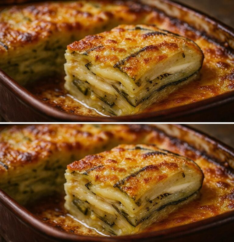 Parmigiana bianca di zucchine e patate: buonissima e con pochissime calorie