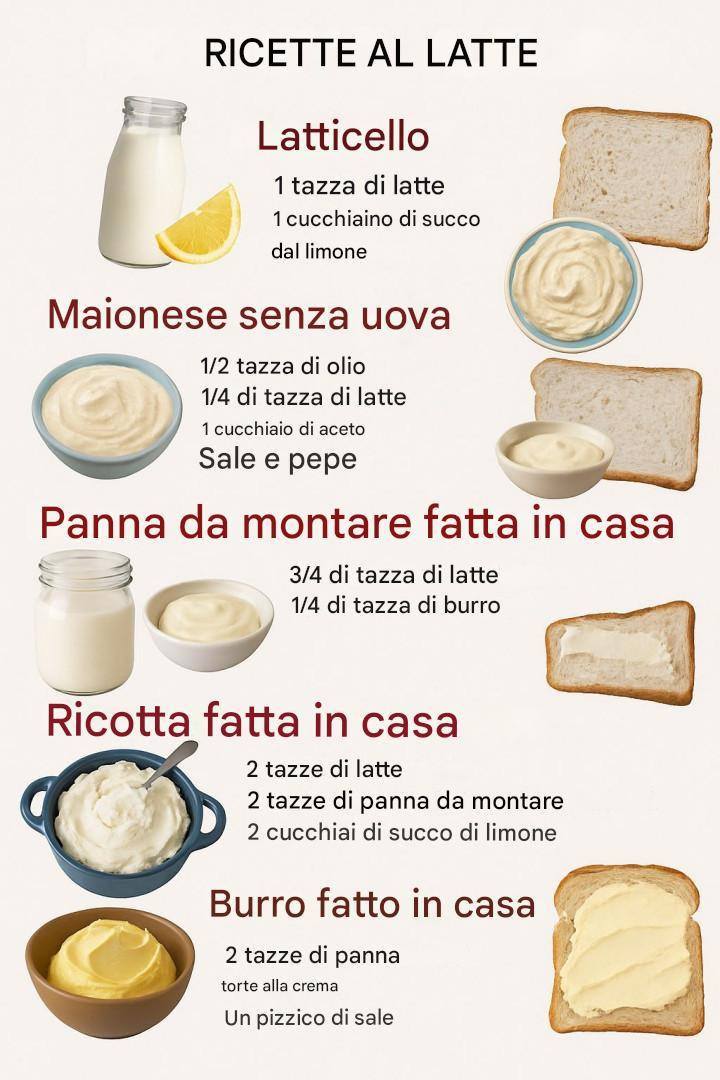 Fai da te – Preparalo con il latte: ricette fatte in casa per sostituti del latte che puoi preparare a casa