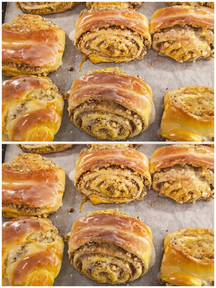 Deliziosi rotoli di noci, pronti in soli 30 minuti