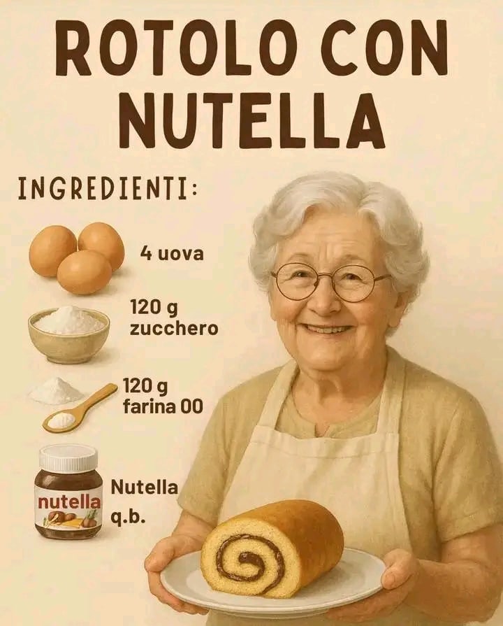 Rotolo alla Nutella