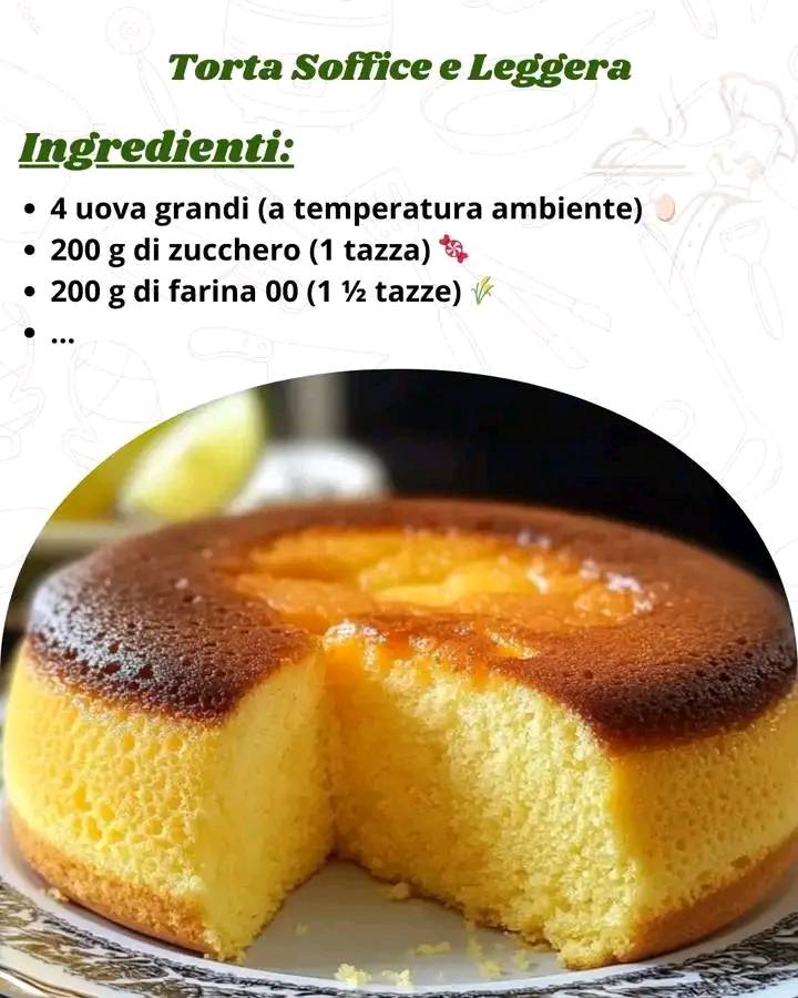 Torta Soffice e Leggera
