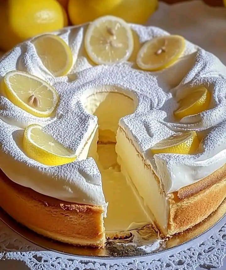 Torta con Crema Pasticcera al Limone