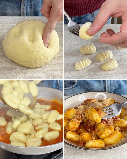 Ricetta degli gnocchi di patate