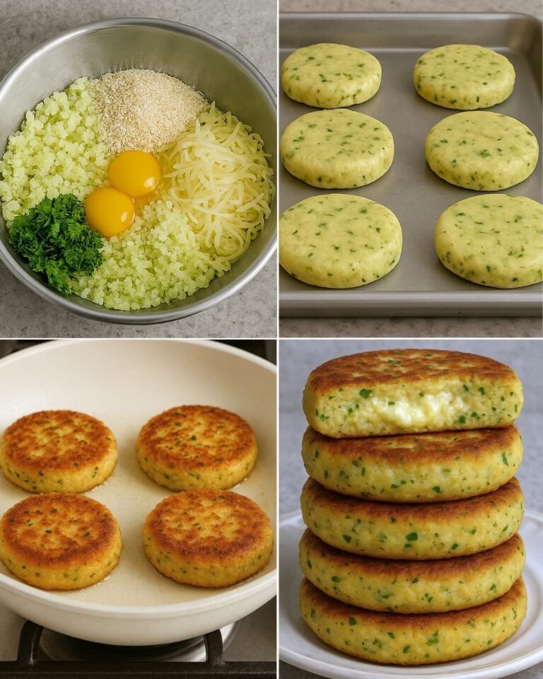 Come preparare dei pancake salutari con cavolfiore e formaggio