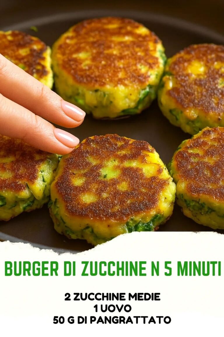 La ricetta furba che mi salva la cena: burger di zucchine dorati fuori e morbidi dentro, li preparo in 5 minuti e spariscono subito