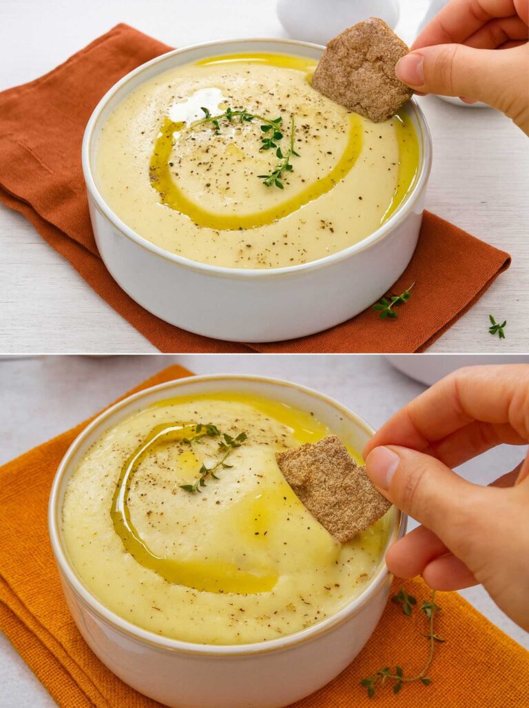 Se vuoi una cena calda, cremosa e che fa bene alla digestione, prova la vellutata di patate e cannellini: semplice, nutriente e 100% vegetale