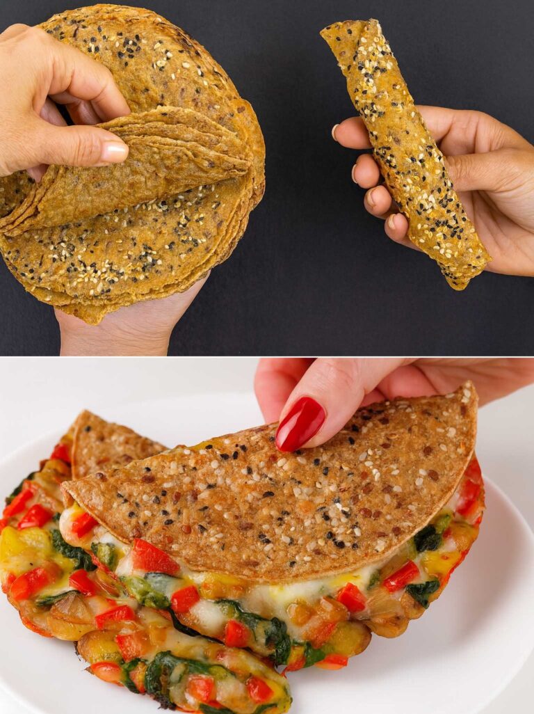 Senza farina, senza lievito e senza uova: le piadine che hanno conquistato tutti a casa mia — perfette per pranzo o cena light!