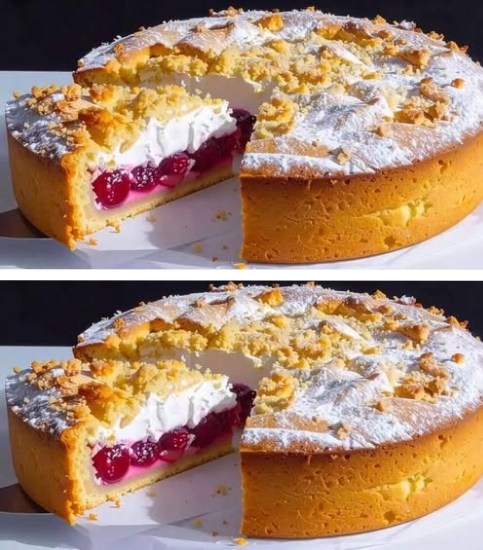 Crostata alla crema e ciliegie: un dessert morbido, fresco e delizioso