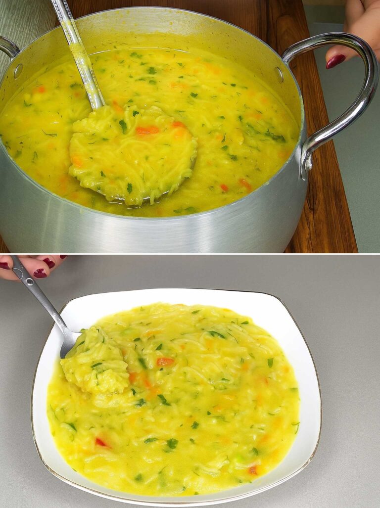 La zuppa “salva intestino” che mangiavo da bambina: tutta verdura, zero sensi di colpa e pochissime calorie (solo 190 kcal)