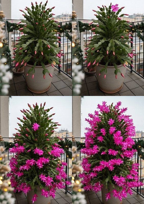 Il mistero del cactus di Natale: come ho scoperto per caso perché il mio era improvvisamente pieno di fiori!