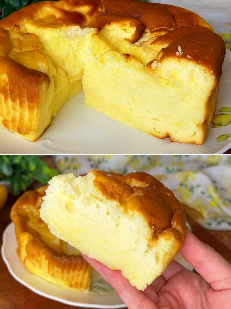 Avevo lo yogurt e un limone in frigo, così mi è venuta la voglia di preparare una torta: ha solo 95 Kcal e una fetta mi è concessa anche a cena se voglio!