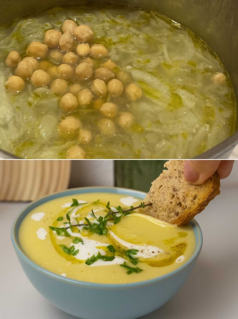 Vellutata che depura e sazia con finocchi, ceci e limone: antinfiammatoria, proteica e perfetta per il metabolismo (e pronta in 30 minuti)