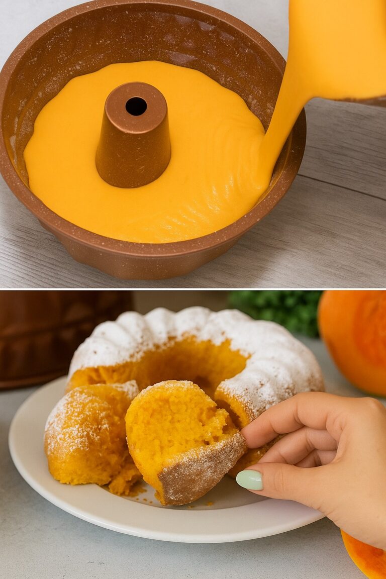 Questa torta d’autunno con zucca e arancia la preparo in frullatore e viene sempre perfetta (solo 190 calorie a fetta!)