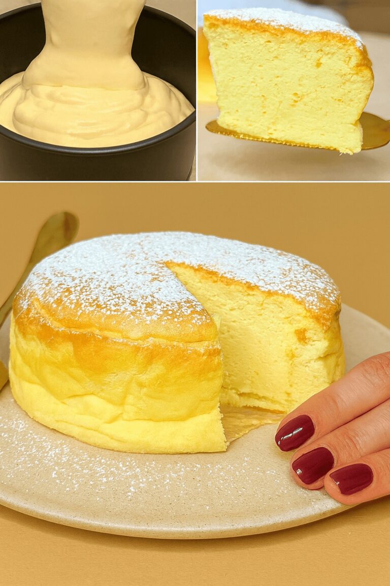 È l’unica torta che posso concedermi ora che sono a dieta ferrea… ma per fortuna è buonissima: leggera, fresca e con sole 120 kcal!