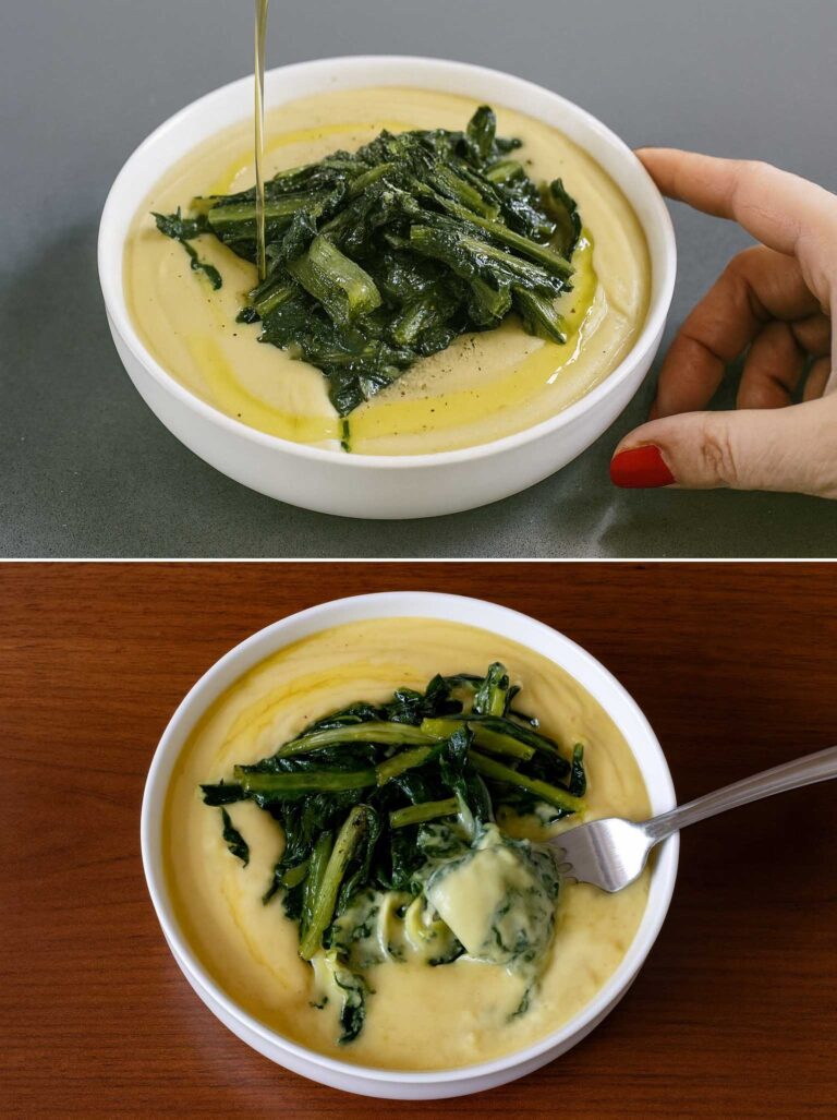 Fave e cicoria, la ricetta antica della Puglia perfetta per le sere d’autunno: proteica, depurativa e fa bene davvero”