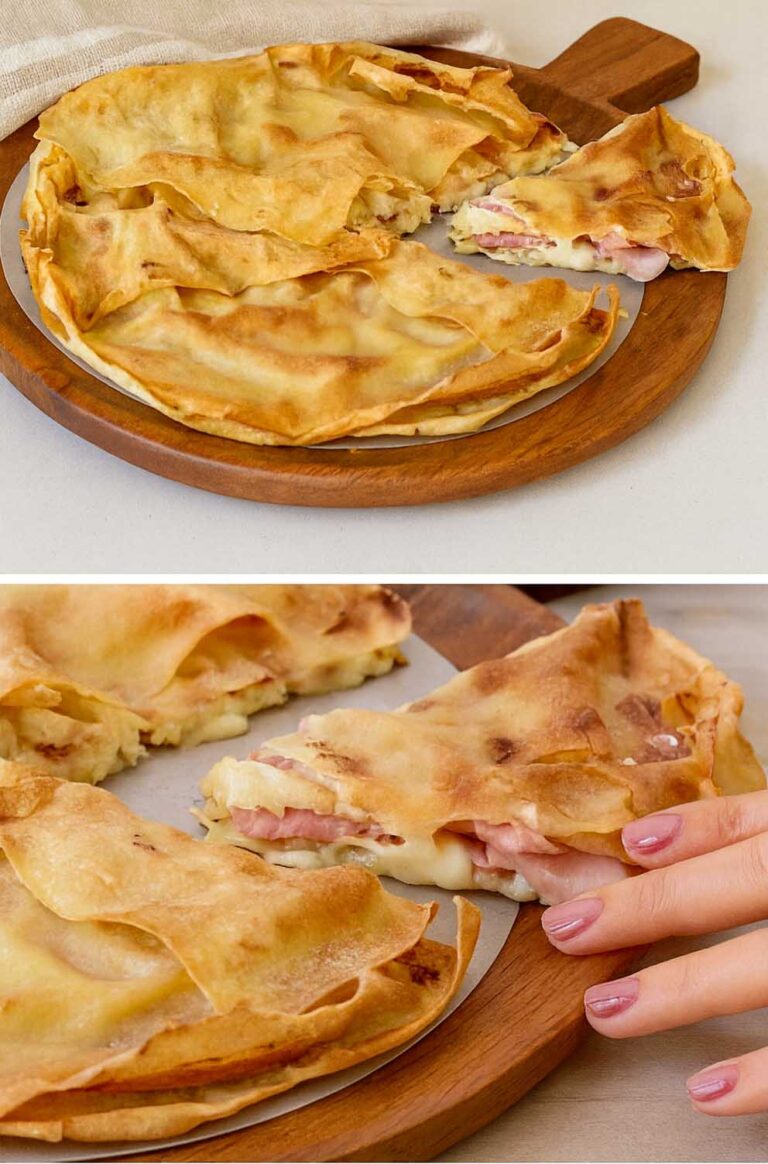 Solo 4 ingredienti e niente impasto: la finta focaccia con pane carasau più buona e leggera che ci sia, pronta in 10 minuti!