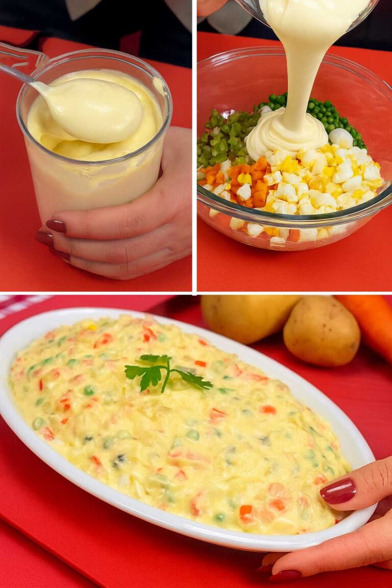 Sono una nutrizionista e questa è la mia insalata russa di Natale più leggera: stessa cremosità, metà calorie e va a ruba.