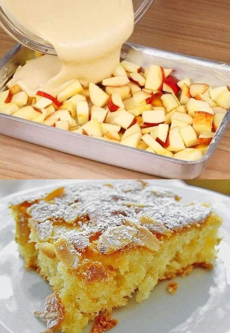 Torta di mele express