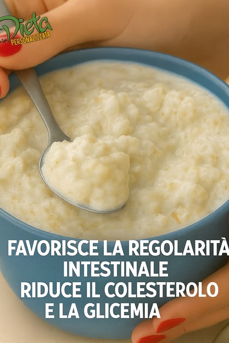 Il porridge che fa bene davvero: ricco di fibre, sazia a lungo e abbassa il colesterolo cattivo (non lo mollo più!)