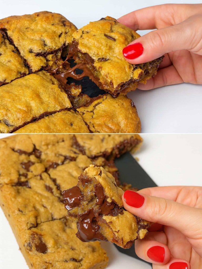 Altro che brownies pieni di zucchero: questi blondies fit sono morbidi, golosi, si fanno in una sola ciotola e sono pieni di energia buona
