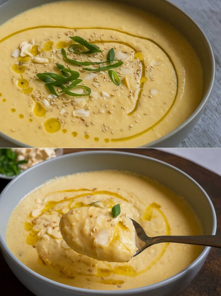 La zuppa che mangio quando voglio depurarmi senza patire la fame: cremosa, nutriente e con ingredienti semplici (con 260 kcal)