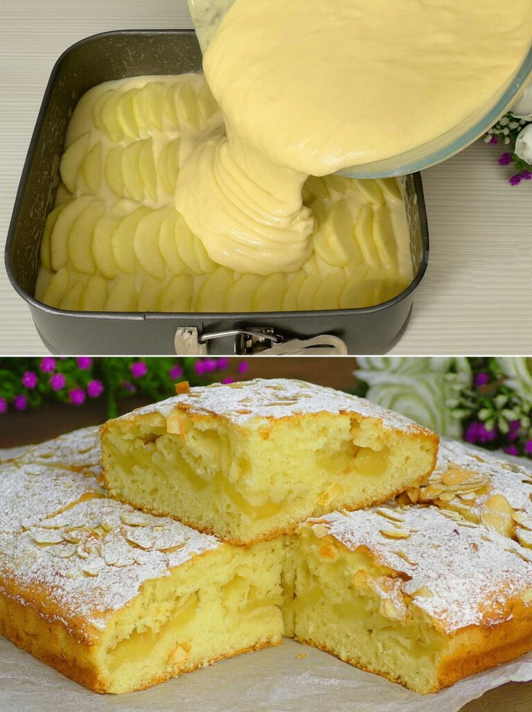 E’ una delle più buone che ho assaggiato, questa torta di mele si scioglie in bocca: quasi quasi la faccio pure a Natale | Solo 180 Kcal!