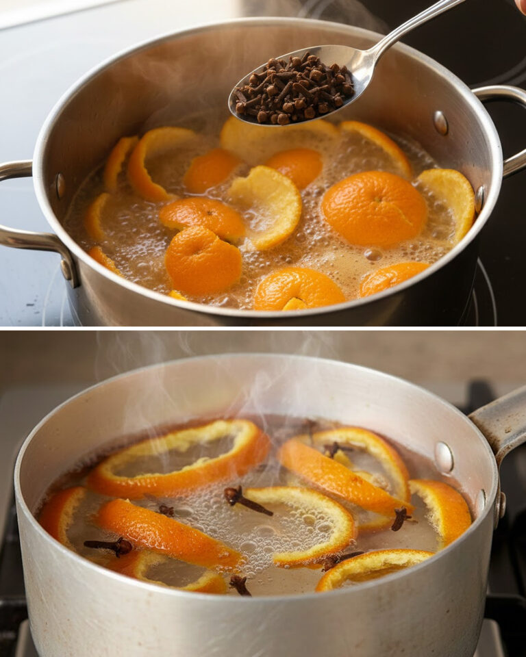Fare bollire bucce di arancia e chiodi di garofano: l’antica abitudine delle nostre nonne