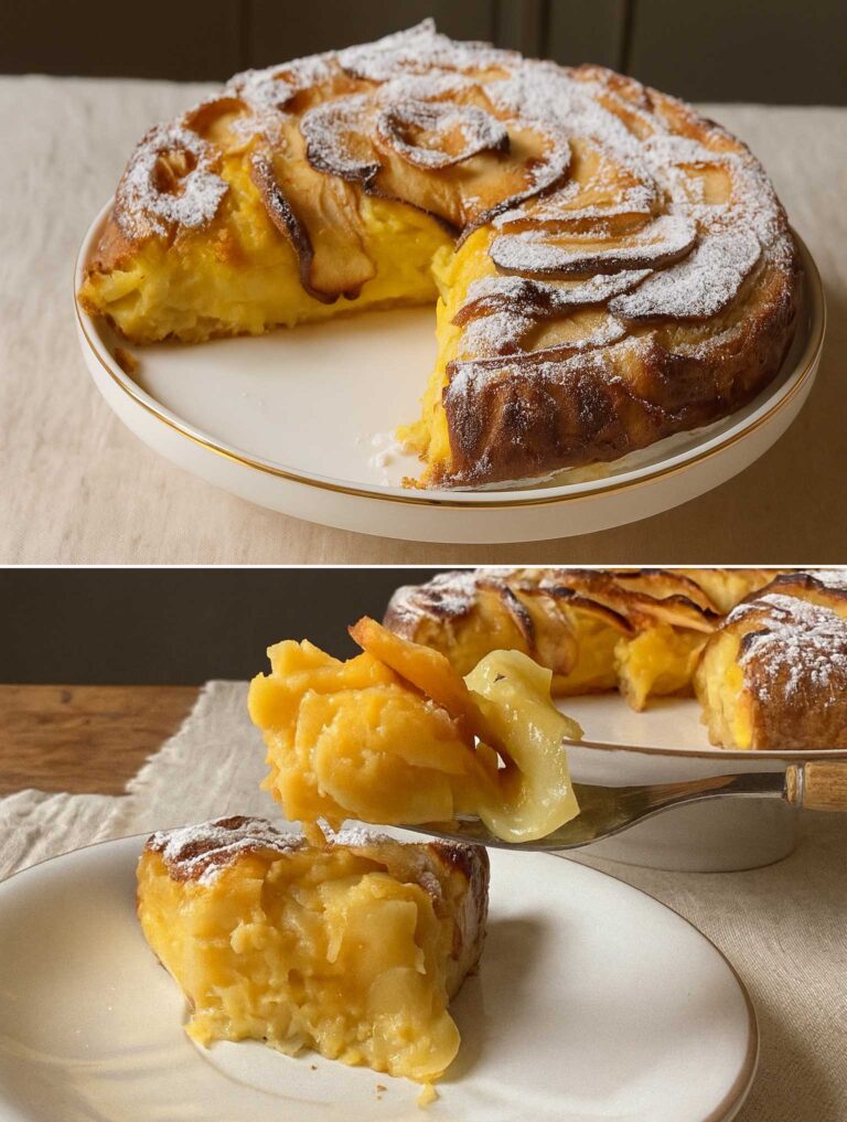 Tutta in una ciotola e con yogurt: torta di mele cremosa e leggera, ricca di fibre e con solo 185 Kcal (senza burro né eccessi di zucchero!)