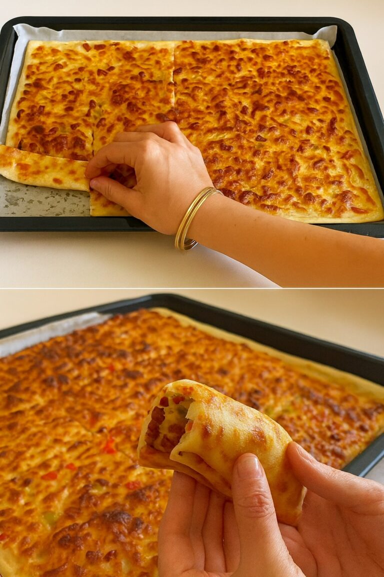 La mia “pizza furba” senza lievito a dieta: pronta in un attimo, con pochi ingredienti, niente impasto e molto più salutare