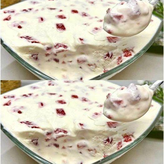 Gelato fatto in casa con solo 3 ingredienti, senza bisogno di gelatiera.