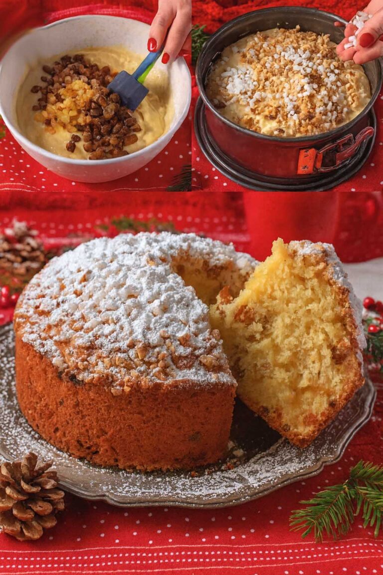 Quando non voglio mangiare i panettoni industriali, faccio questa torta-panettone: semplice, più sana e con un profumo di arancia che fa impazzire tutti