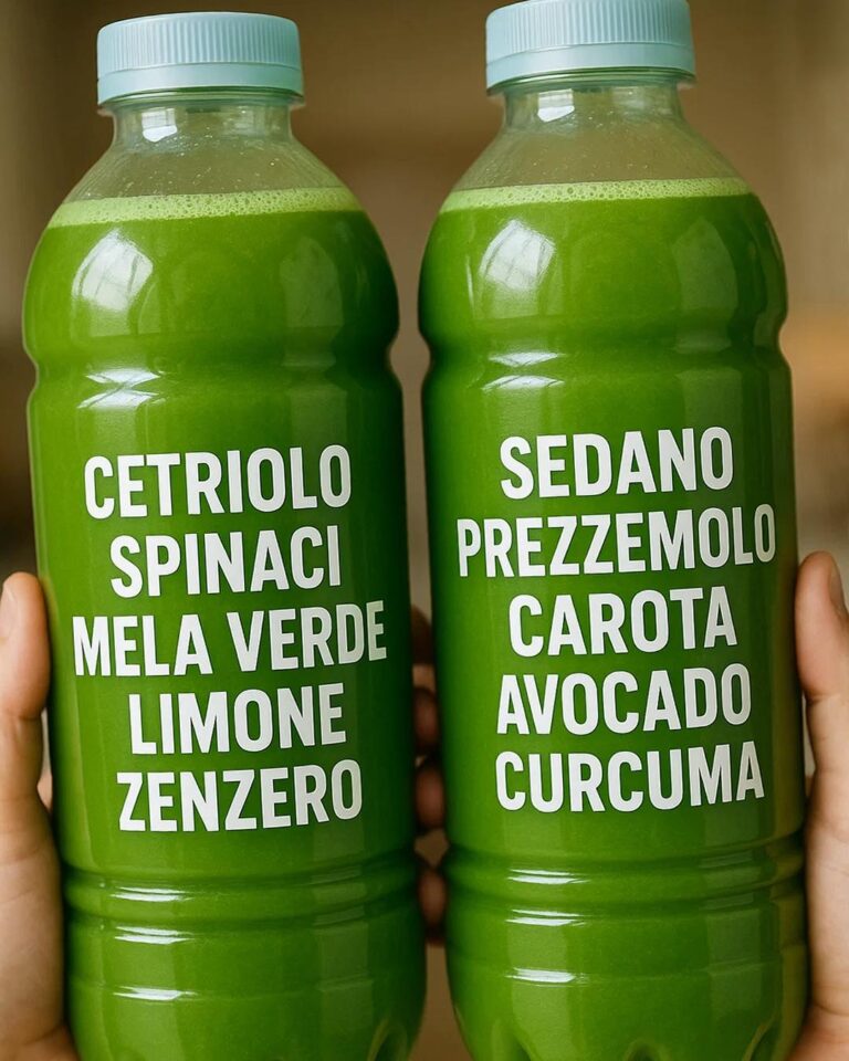 2 succhi verdi da bere ogni giorno che cambieranno la tua vita