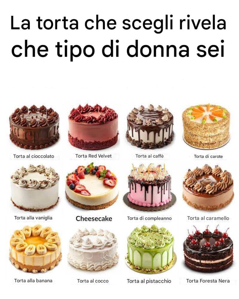 La torta che scegli rivela che tipo di donna sei