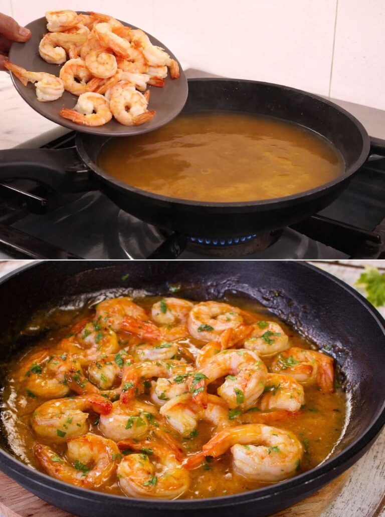 Mia zia ha lavorato per tanti anni in un ristorante e uno chef le ha svelato come fare dei gamberi così gustosi e facili facili, perfetti per Capodanno!