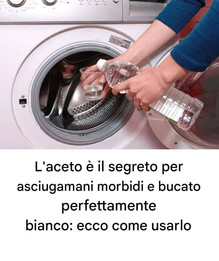 Perché le persone aggiungono l’aceto al bucato?