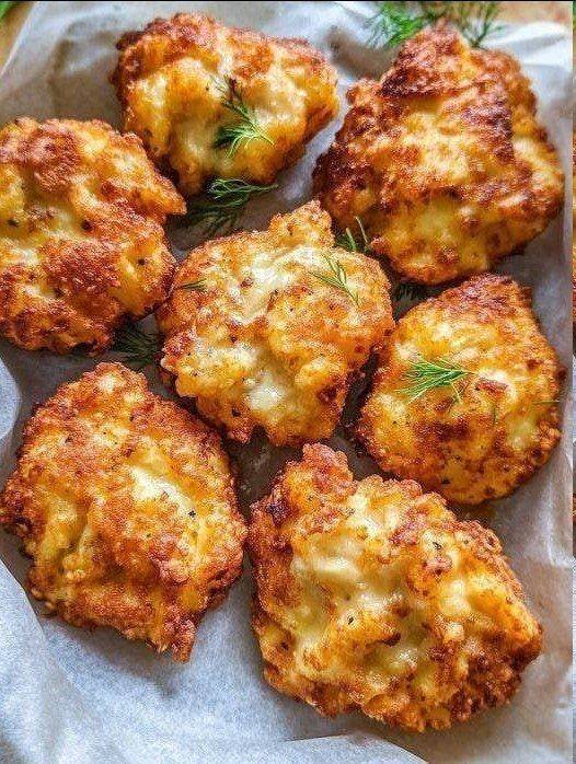 Ricetta delle frittelle di pollo fatte in casa