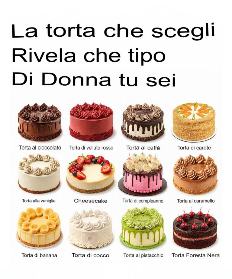 La torta che scegli rivela che tipo di donna sei