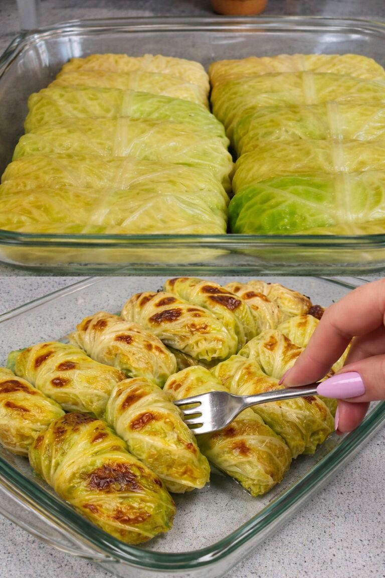 La ricetta che mi ha fatto amare la verza: involtini cremosi dentro e dorati fuori, perfetti anche se sei a dieta | Solo 190 Kcal!