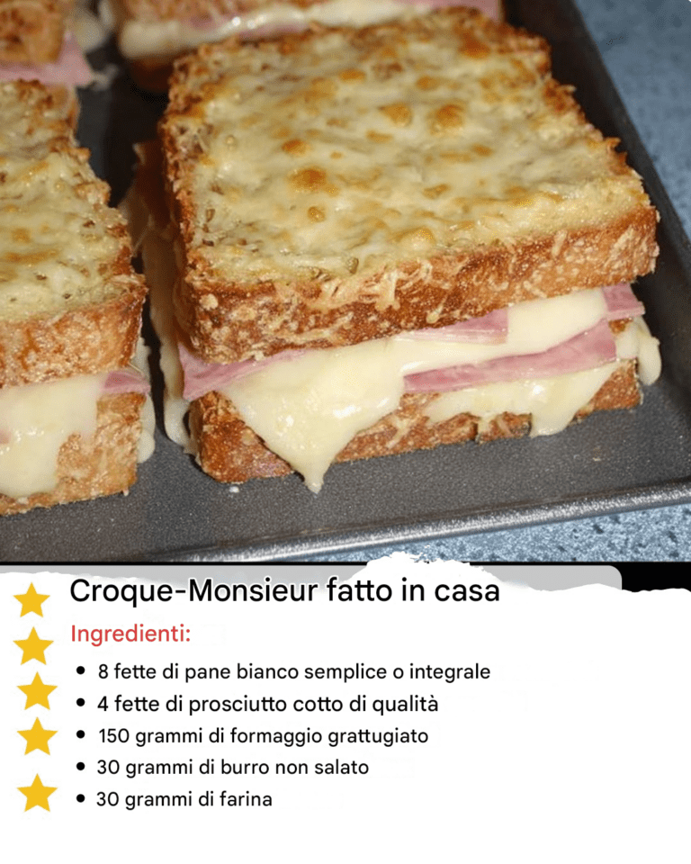 Croque-Monsieur fatto in casa
