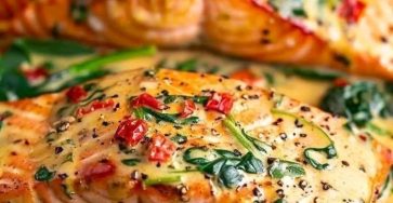 Aglio, Burro, Salmone, Spinaci, Spugna