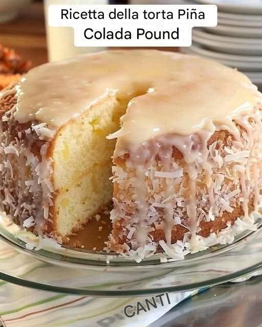 Ricetta del plumcake alla piña colada